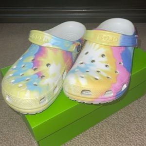 Tie-Dye Crocs Clog
